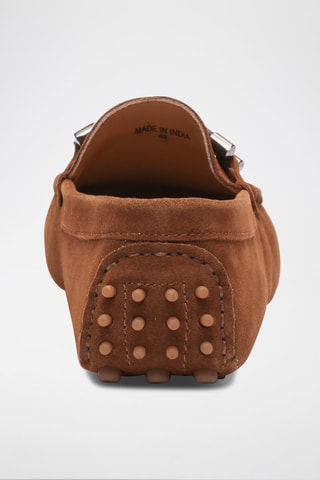 Mocassins en nubuck Phillip - Marron
