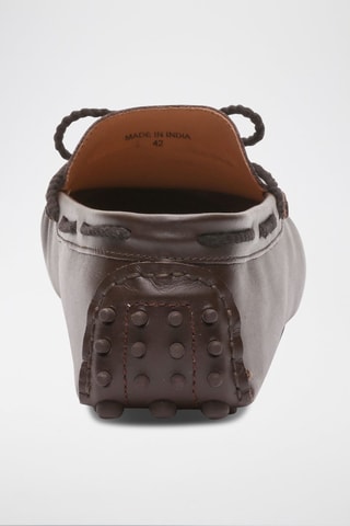 Mocassins en cuir York - Marron