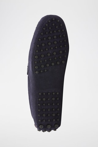 Mocassins en nubuck Philip - Bleu