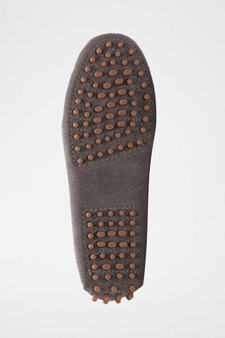 Mocassins en nubuck Thandie - Gris