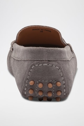 Mocassins en nubuck Thandie - Gris