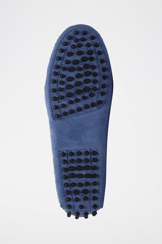 Mocassins en nubuck Thandie - Bleu
