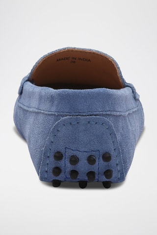 Mocassins en nubuck Thandie - Bleu