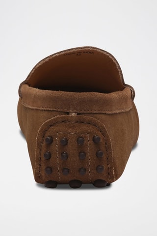 Mocassins en nubuck Cambridge - Marron