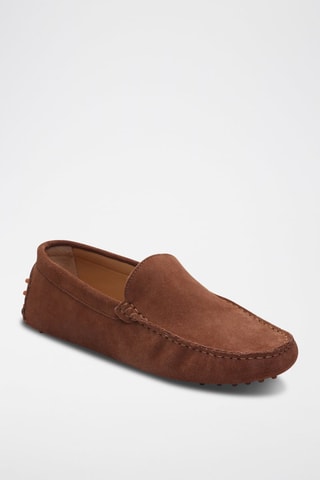 Mocassins en nubuck Cambridge - Marron