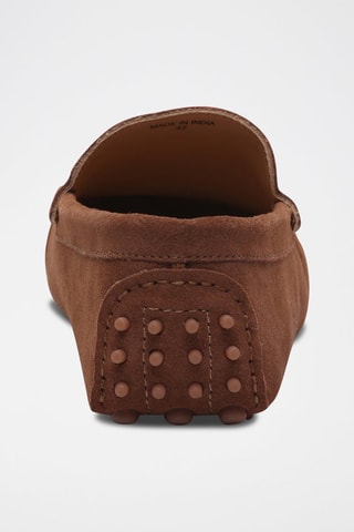 Mocassins en nubuck Cambridge - Marron