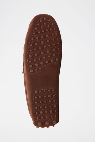 Mocassins en nubuck Cambridge - Marron