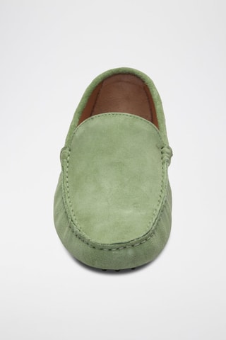 Mocassins en nubuck Cambridge - Vert