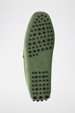 Mocassins en nubuck Cambridge - Vert