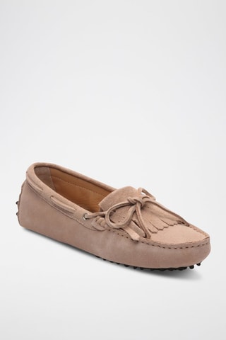 Mocassins en nubuck Powys - Rose