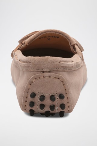 Mocassins en nubuck Powys - Rose