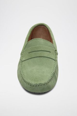 Mocassins en nubuck Cole - Vert