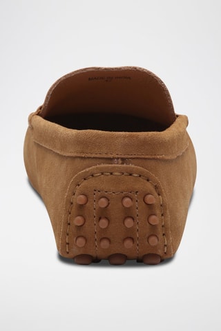 Mocassins en nubuck Wales - Marron