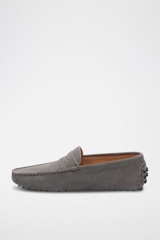 Mocassins en nubuck Wales - Gris