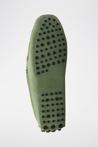 Mocassins en nubuck Wales - Vert