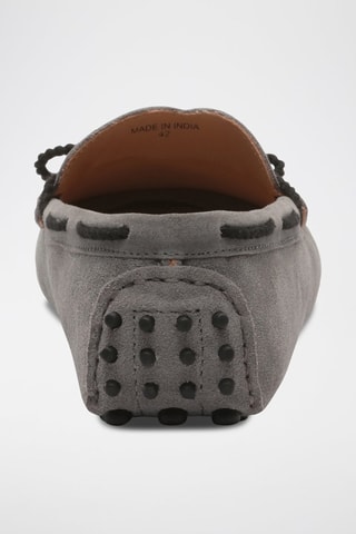 Mocassins en nubuck York - Gris