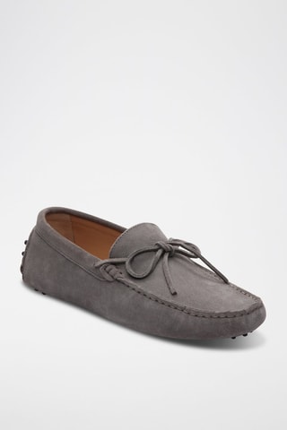 Mocassins en nubuck Johnny - Gris