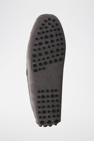 Mocassins en nubuck Johnny - Gris