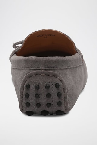 Mocassins en nubuck Johnny - Gris