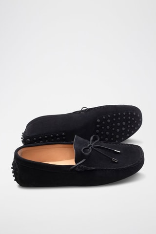 Mocassins en nubuck Archy - Noir