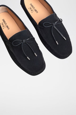 Mocassins en nubuck Archy - Noir