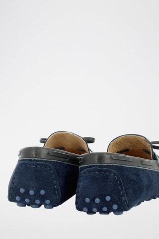 Mocassins en nubuck Powell - Bleu