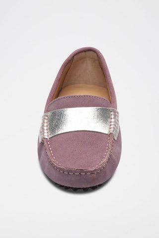 Mocassins en nubuck Meloa - Rose