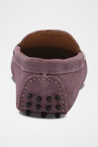 Mocassins en nubuck Meloa - Rose