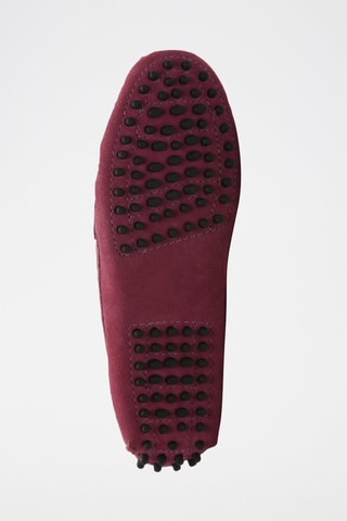 Mocassins en nubuck - Violet