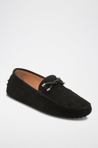 Mocassins en nubuck Philip - Noir