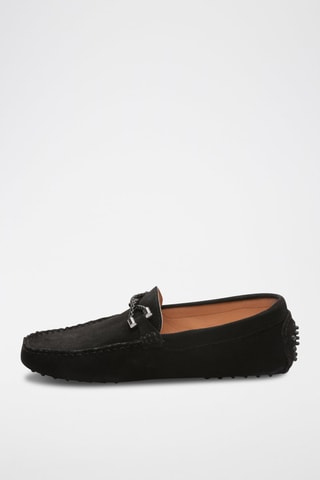 Mocassins en nubuck Philip - Noir
