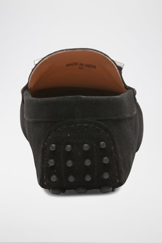 Mocassins en nubuck Philip - Noir