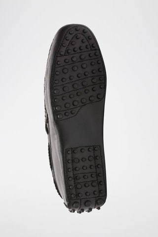 Mocassins en cuir York - Noir
