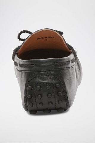 Mocassins en cuir York - Noir