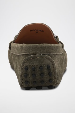 Mocassins en nubuck Jace - Vert