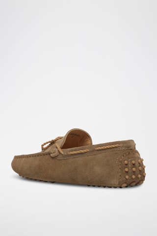 Mocassins en nubuck York - Marron