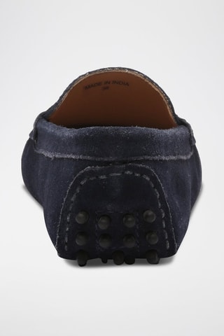 Mocassins en nubuck Thandie - Bleu