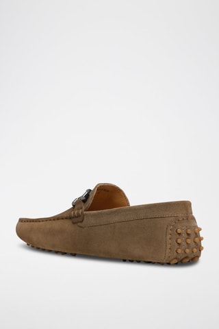Mocassins en nubuck Phillip - Marron