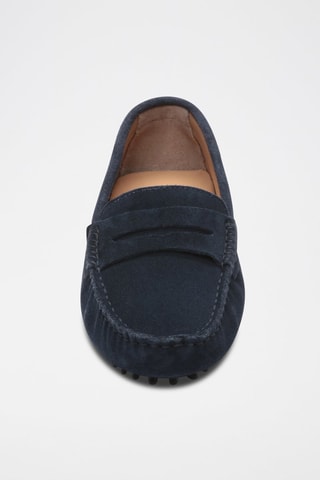 Mocassins en nubuck Deira - Bleu