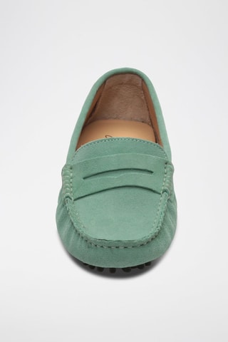 Mocassins en nubuck Deira - Vert