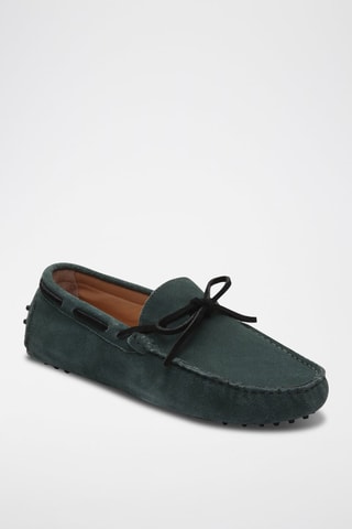 Mocassins en nubuck Cornwall - Bleu
