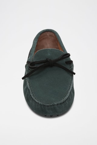 Mocassins en nubuck Cornwall - Bleu