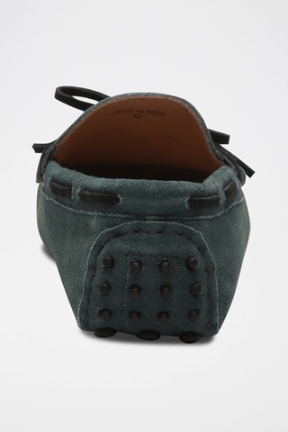 Mocassins en nubuck Cornwall - Bleu