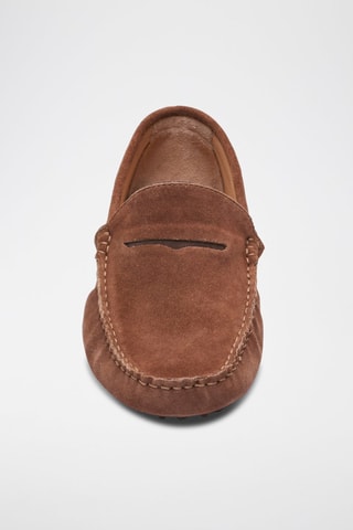 Mocassins en nubuck Lodrick - Marron
