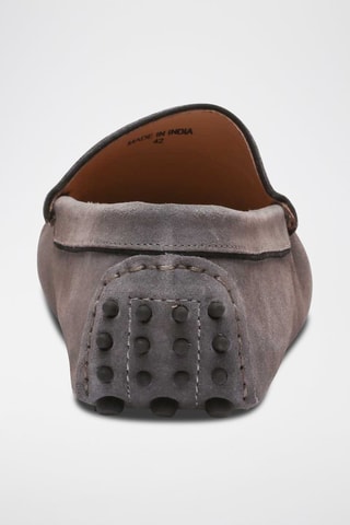 Mocassins en nubuck Lodrick - Gris