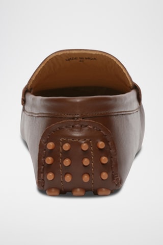 Mocassins en cuir nappa Harold - Marron