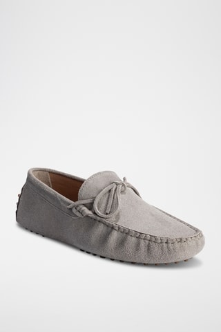 Mocassins en nubuck Johnny - Gris
