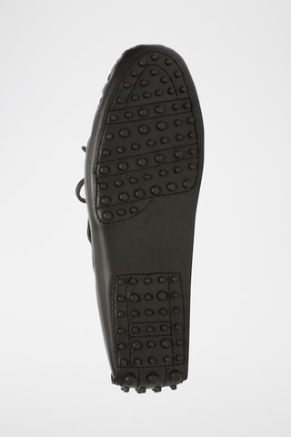 Mocassins en cuir Johnny - Noir