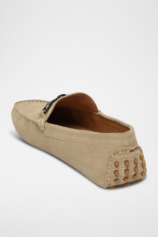 Mocassins en cuir Jace - Beige