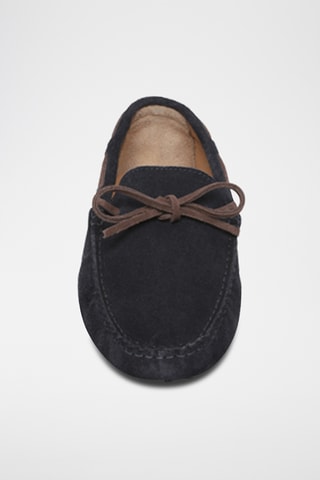 Chaussures bateau en nubuck Tivaro - Bleu